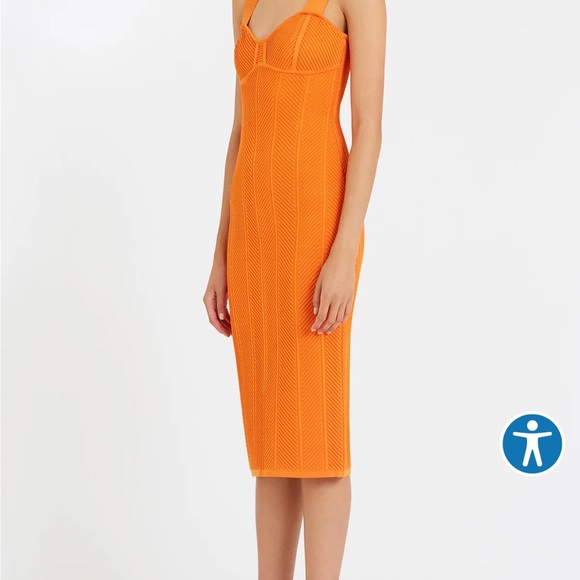 Herve Leger Ottoman Dress - Picture 2 of 8